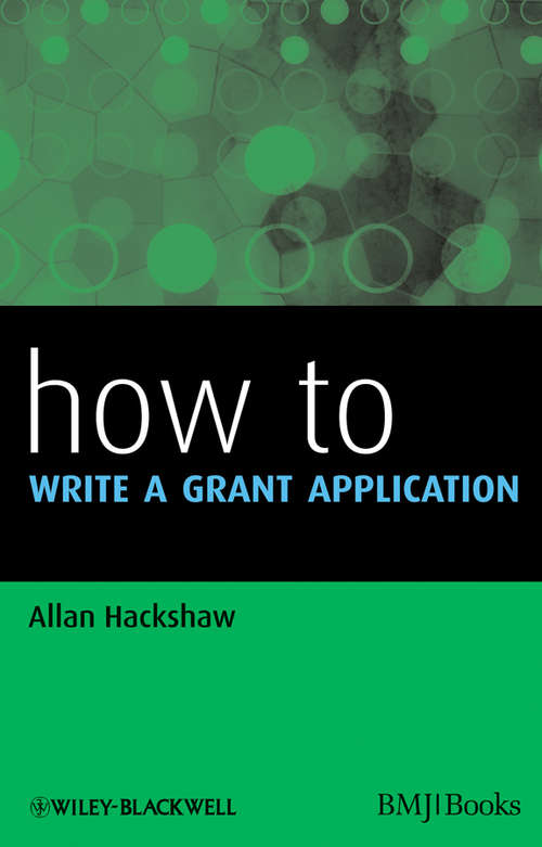 Book cover of How to Write a Grant Application (How To Ser. #24)