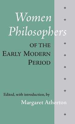 Book cover of Women Philosophers of the Early Modern Period