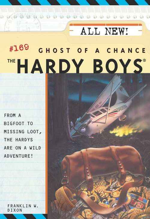 Book cover of Ghost of a Chance  (Hardy Boys Book 169)