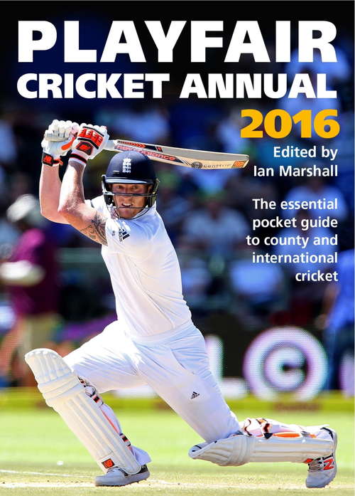 Book cover of Playfair Cricket Annual 2016