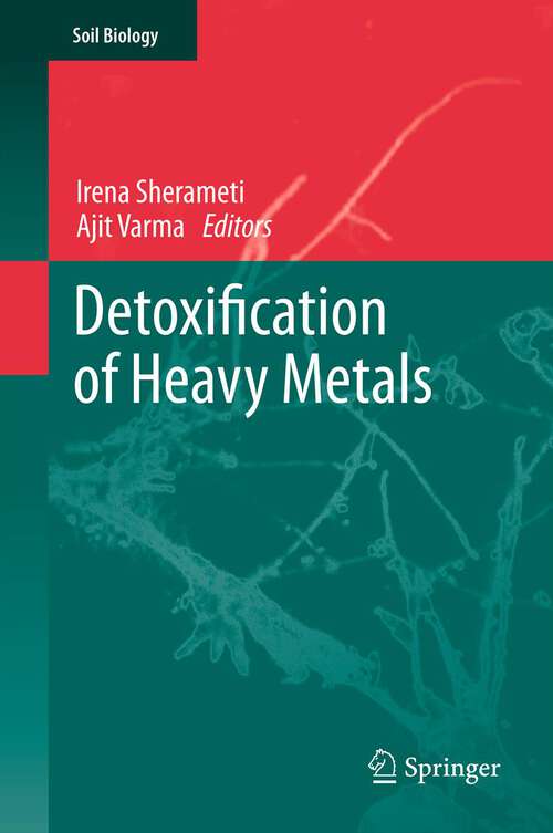 Book cover of Detoxification of Heavy Metals