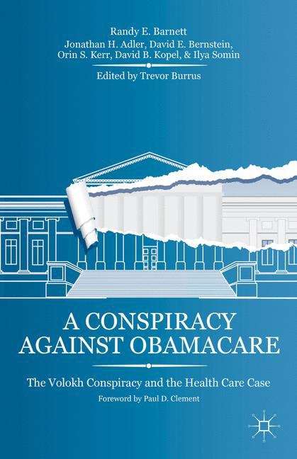 Book cover of A Conspiracy Against Obamacare