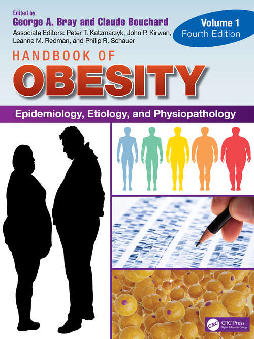 Book cover of Handbook of Obesity - Volume 1: Epidemiology, Etiology, and Physiopathology (3)