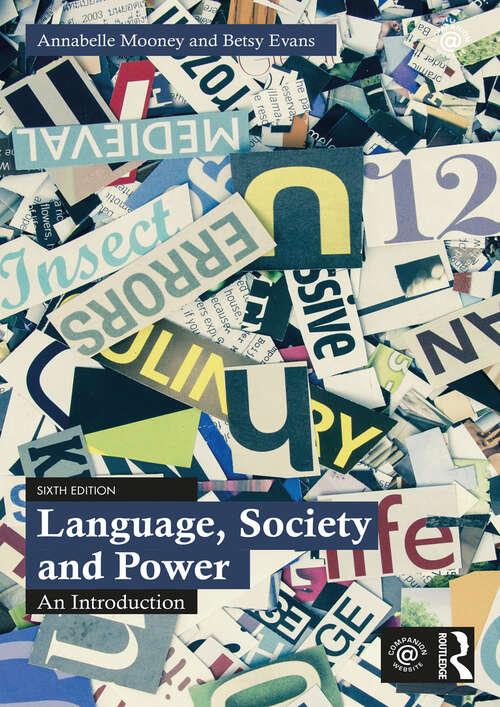 Book cover of Language, Society and Power: An Introduction (6)