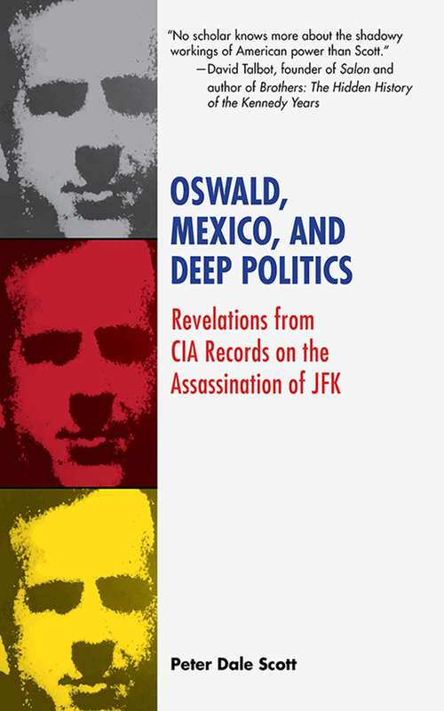 Book cover of Oswald, Mexico, and Deep Politics