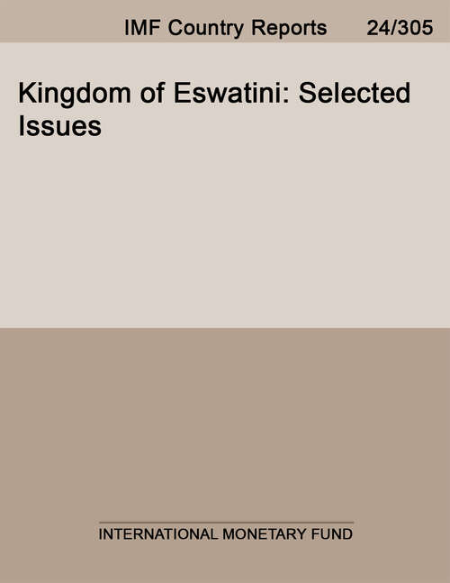 Book cover of Kingdom of Eswatini: Selected Issues