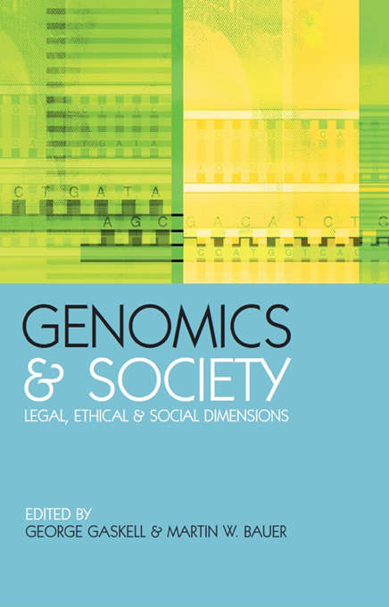 Book cover of Genomics and Society: "Legal, Ethical and Social Dimensions"