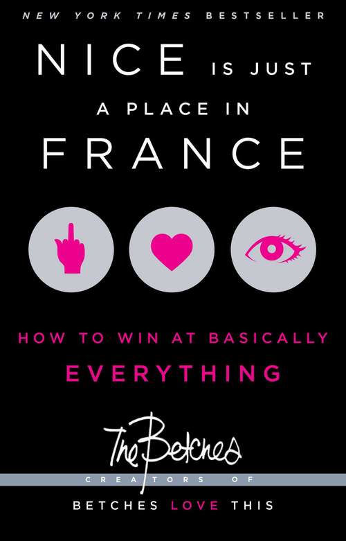 Book cover of Nice Is Just a Place in France: How to Win at Basically Everything