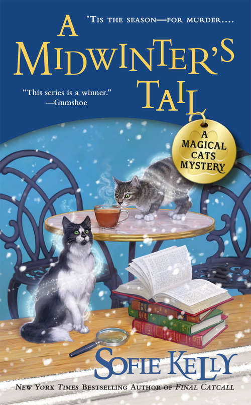 Book cover of A Midwinter's Tail: A Magical Cats Mystery (Magical Cats #6)