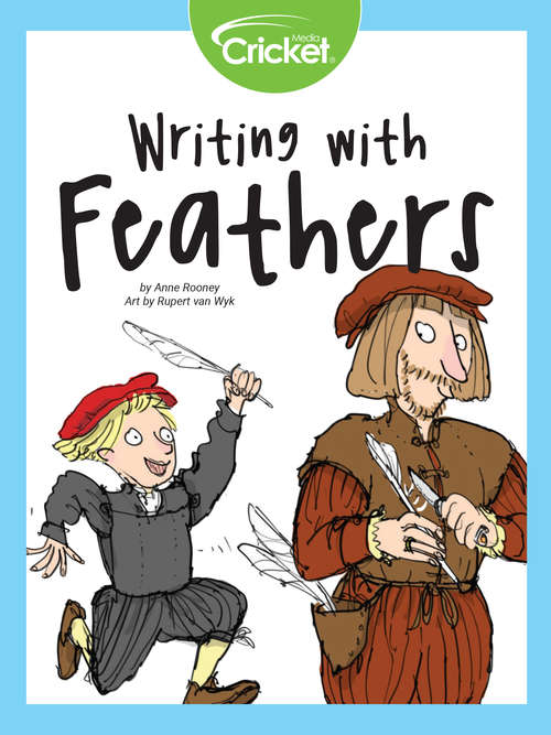 Book cover of Writing with Feathers