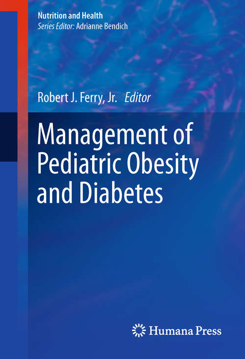 Book cover of Management of Pediatric Obesity and Diabetes