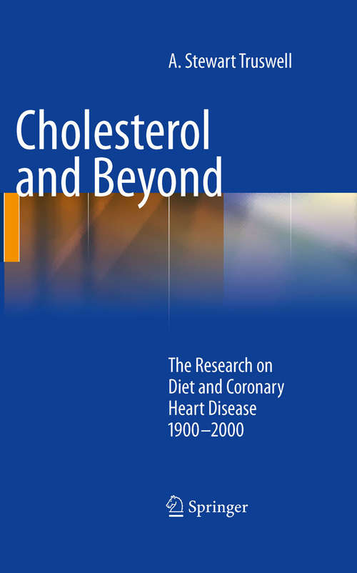Book cover of Cholesterol and Beyond