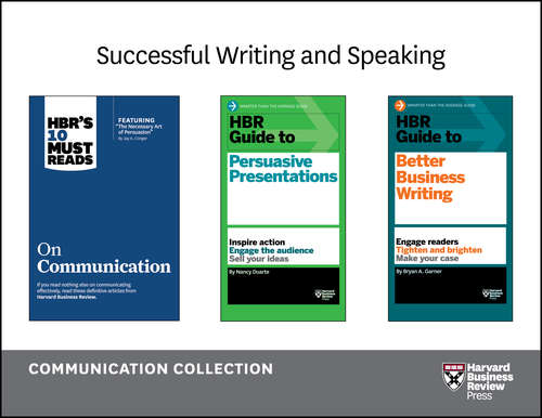 Book cover of Successful Writing and Speaking: The Communication Collection (9 Books)
