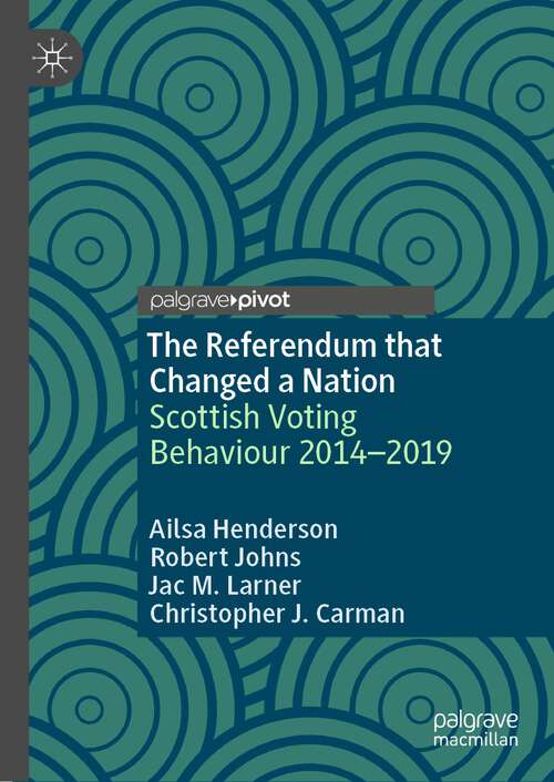 The Referendum that Changed a Nation: Scottish Voting Behaviour 2014–2019