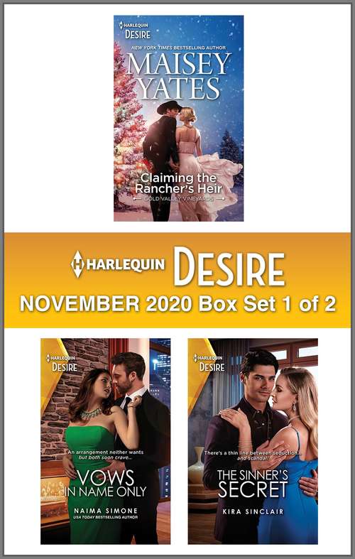 Harlequin Desire November 2020 - Box Set 1 of 2
