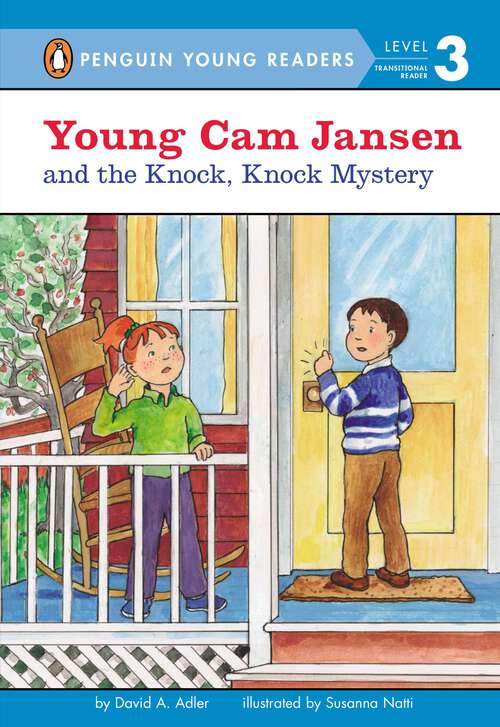 Book cover of Young Cam Jansen and the Knock, Knock Mystery (Young Cam Jansen #20)