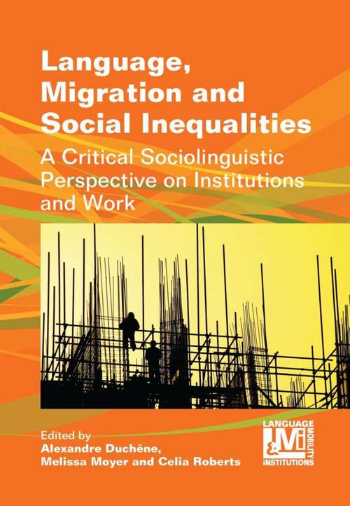 Book cover of Language, Migration and Social Inequalities
