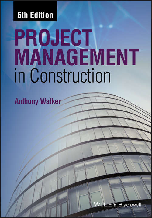 Book cover of Project Management in Construction