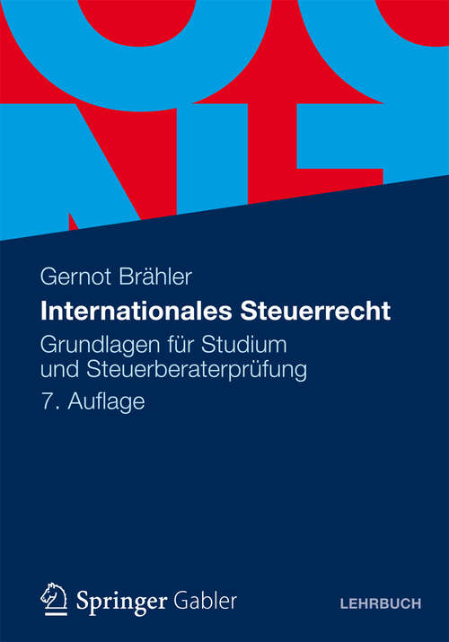 Book cover of Internationales Steuerrecht
