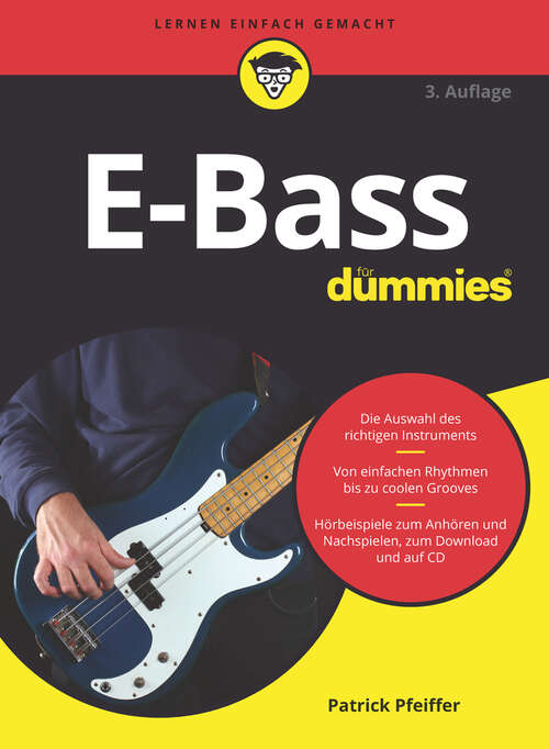 Book cover of E-Bass für Dummies (3. Auflage) (Für Dummies)