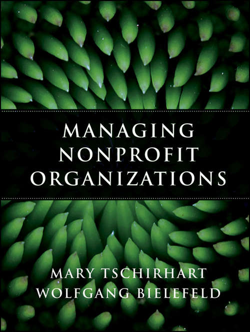 Book cover of Managing Nonprofit Organizations