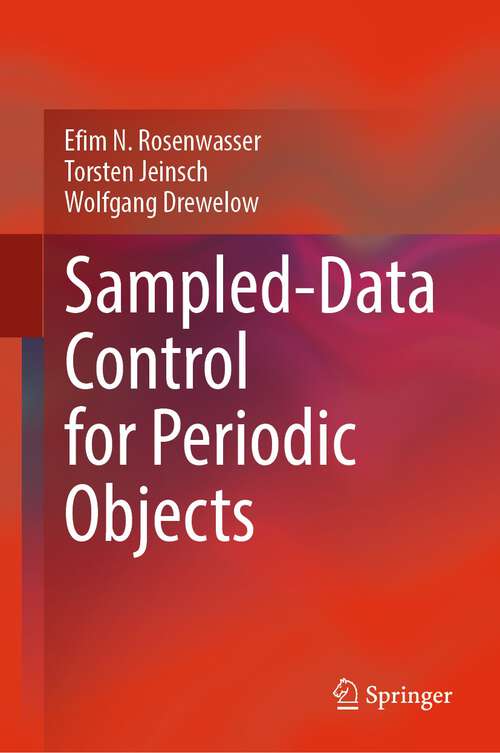 Book cover of Sampled-Data Control for Periodic Objects (1st ed. 2022)