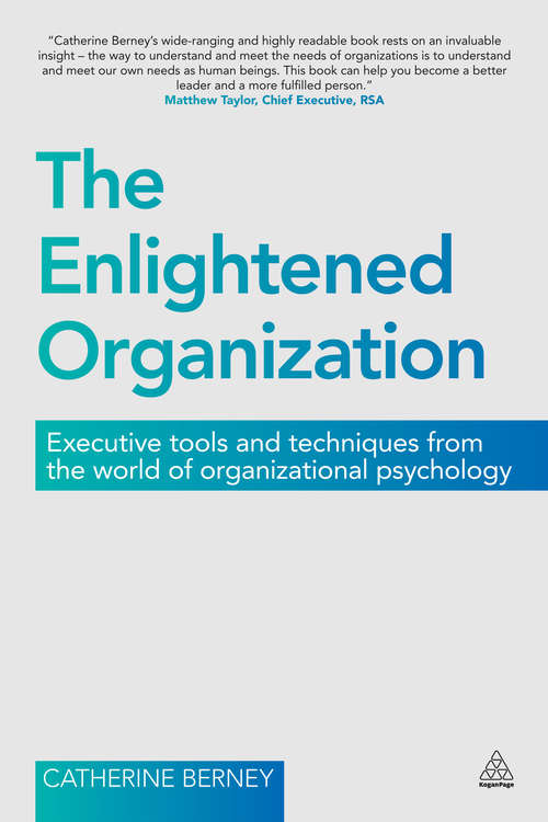 Book cover of The Enlightened Organization