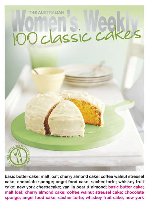 Book cover of 100 Classic Cakes