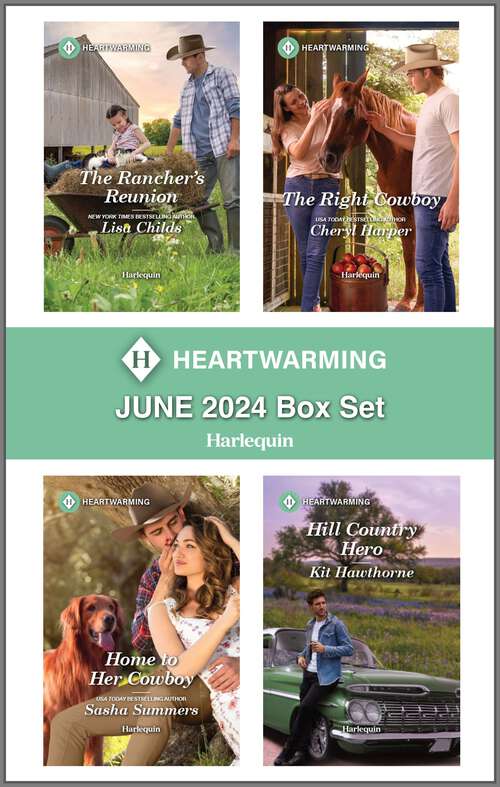 Book cover of Harlequin Heartwarming June 2024 Box Set: A Clean and Wholesome Romance