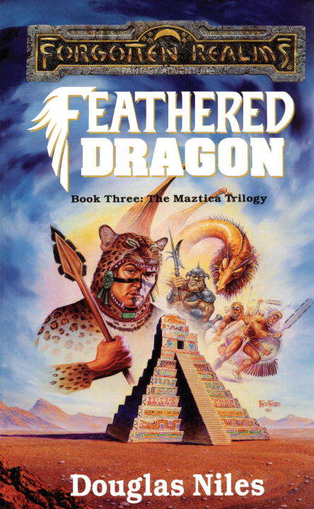 Book cover of Feathered Dragon (Forgotten Realms: Maztica #3)