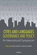 Cities and Languages: Governance and Policy – An International Symposium