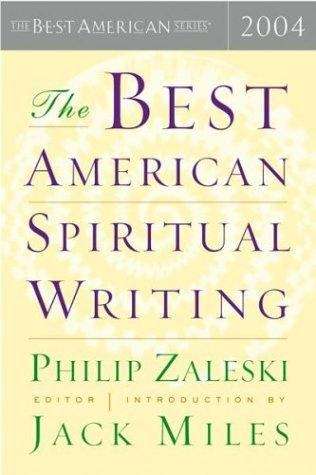 Book cover of The Best American Spiritual Writing 2004