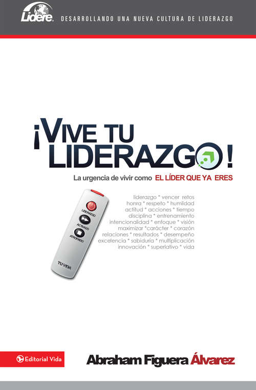 Book cover of Vive tu liderazgo