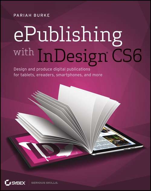 Book cover of ePublishing with InDesign CS6
