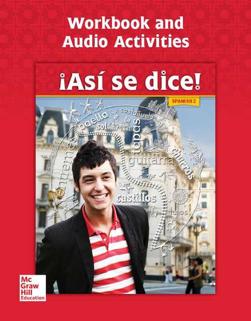 Book cover of ¡Así se dice! Spanish 2, Workbook and Audio Activities