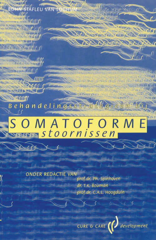 Book cover of Behandelingsstrategieën bij somatoforme stoornissen