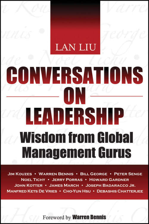 Book cover of Conversations on Leadership