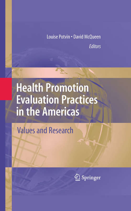 Book cover of Health Promotion Evaluation Practices in the Americas