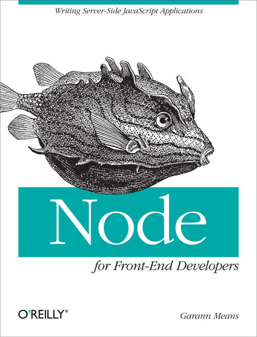 Book cover of Node for Front-End Developers