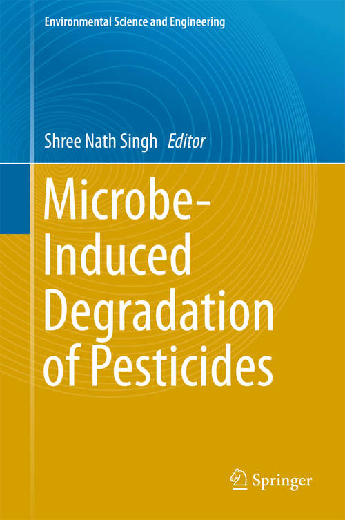 Book cover of Microbe-Induced Degradation of Pesticides