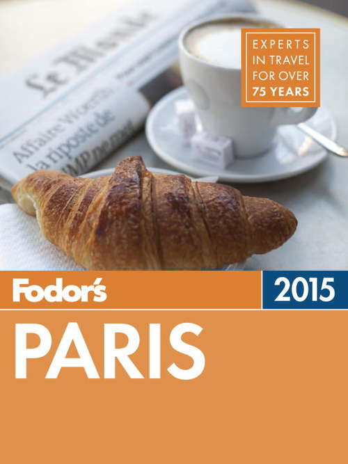 Book cover of Fodor's Paris 2015