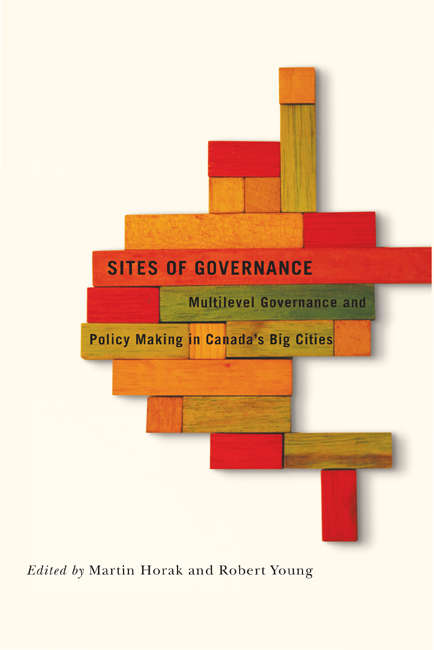 Book cover of Sites of Governance