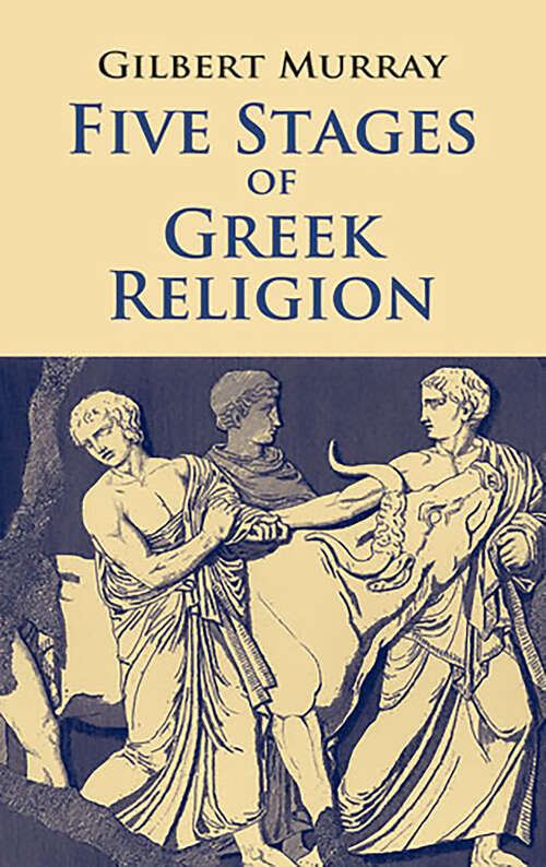 Book cover of Five Stages of Greek Religion