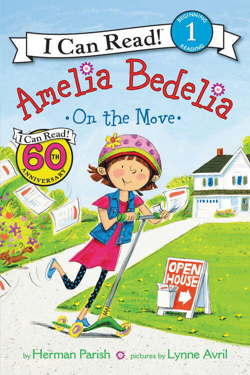 Book cover of Amelia Bedelia on the Move (I Can Read Level 1)