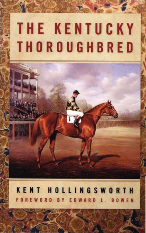 Book cover of The Kentucky Thoroughbred