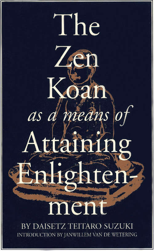 Book cover of Zen Koan as a Means of Attaining Enlightenment