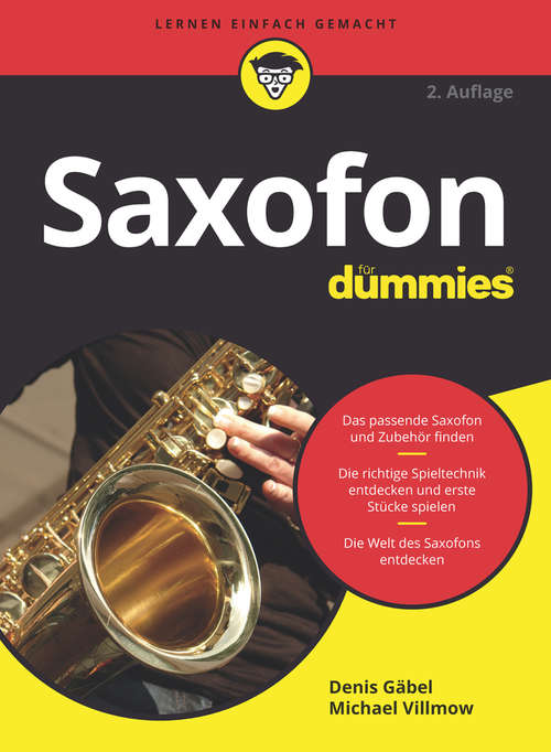 Book cover of Saxofon für Dummies (2. Auflage) (Für Dummies)