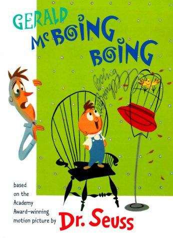 Book cover of Gerald McBoing Boing