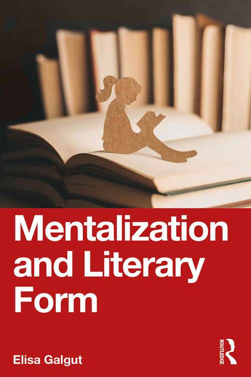 Book cover of Mentalization and Literary Form (1)