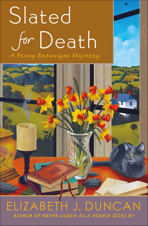 Book cover of Slated for Death (A Penny Brannigan Mystery)